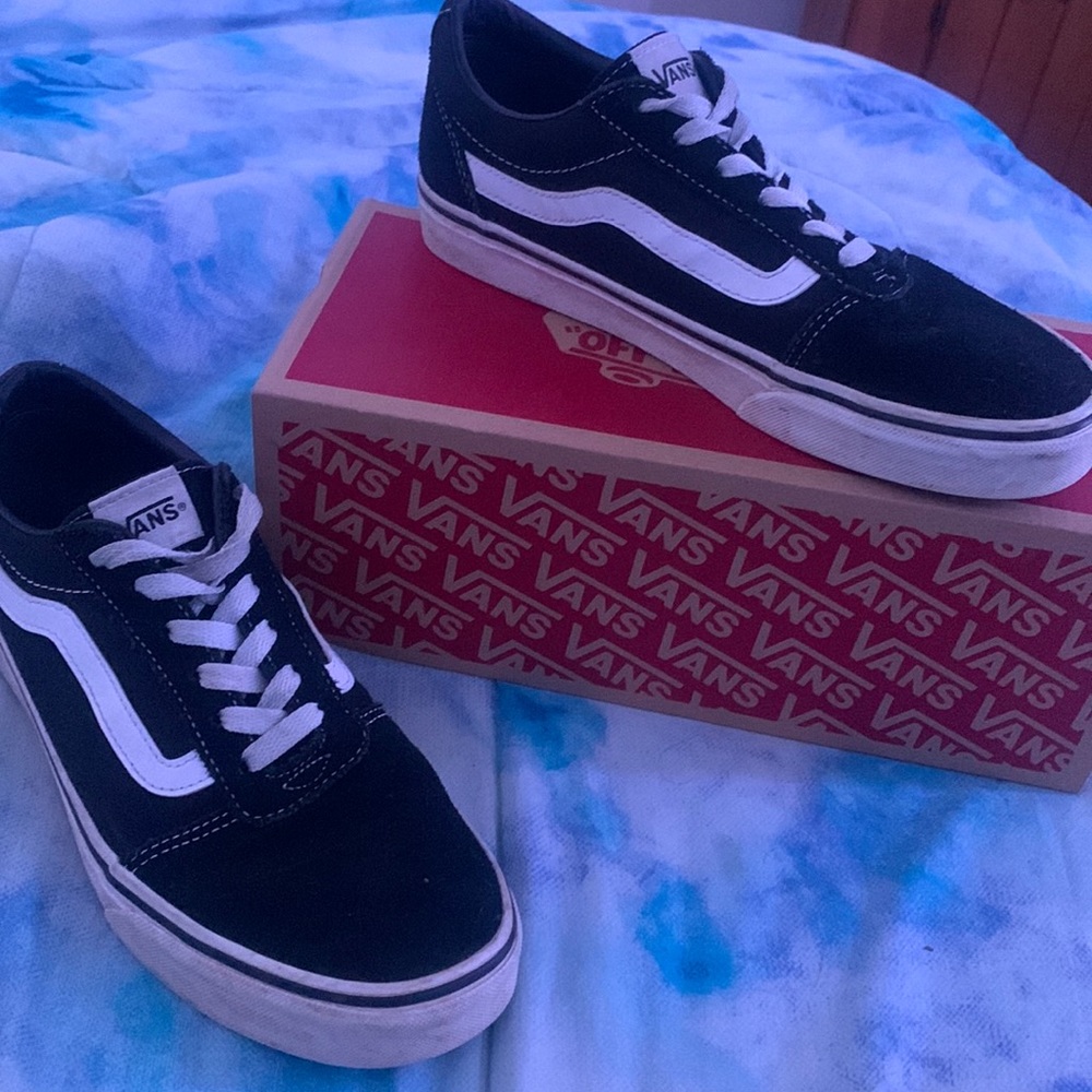 Black and White Vans